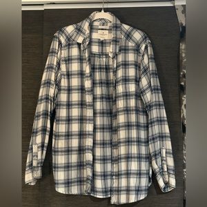 Blue and White Flannel